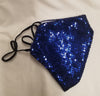 Sapphire blue sequin