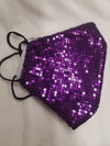 Plum crazy purple sequin