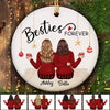 CUSTOM SUBLIMATION CERAMIC ORNAMENT